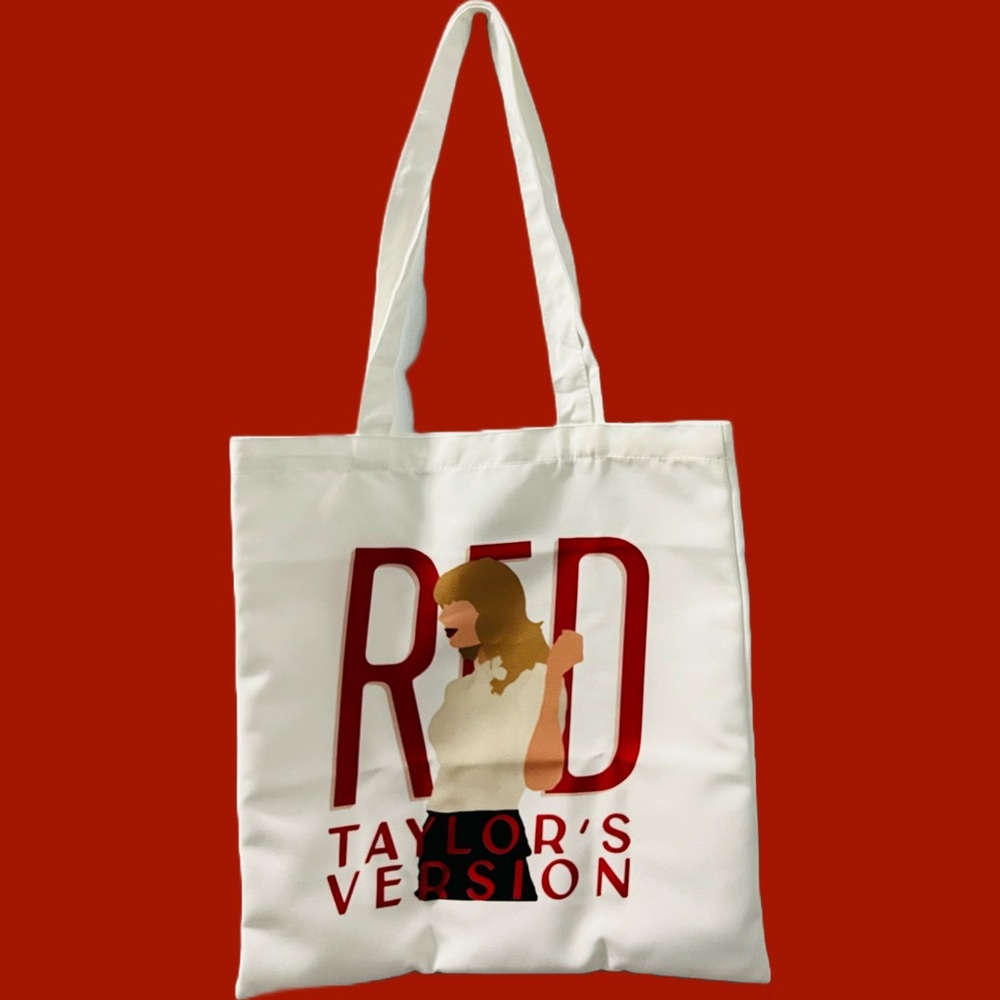 Taylor Swift Red (Taylor’s Version) Canvas Tote B… - image 1